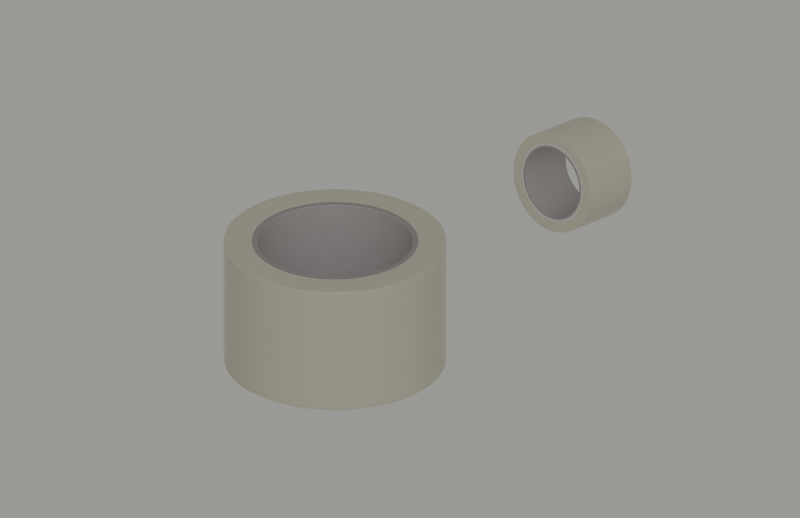 Tape Model 3D .c4d .max .obj .3ds .fbx .stl .blend