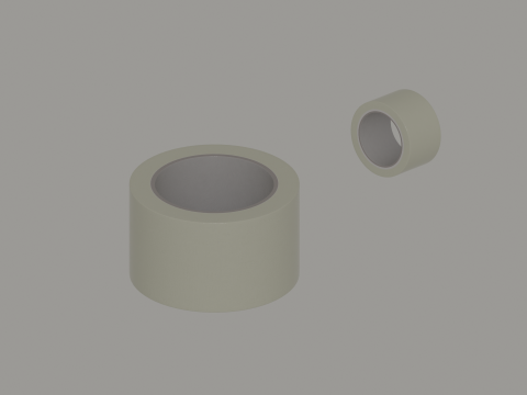 Tape 3D Model