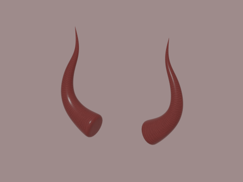 Devils Horns Model 3D