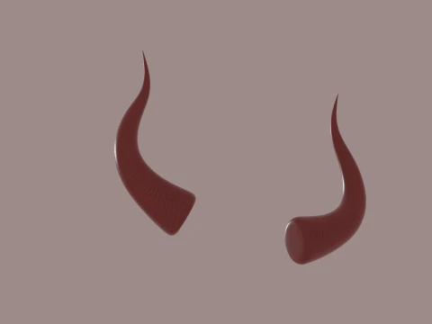 Devils Horns 3D Model
