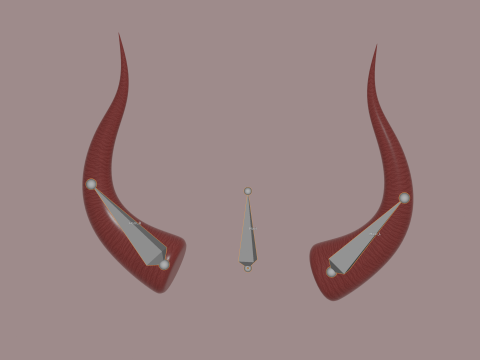 Devils Horns Model 3D
