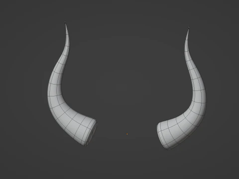 Devils Horns 3D Model
