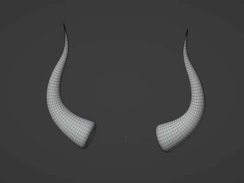 Devils Horns Model 3D