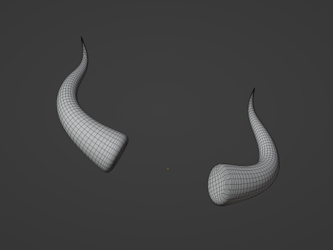 Devils Horns Model 3D