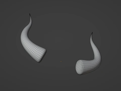 Devils Horns 3D Model