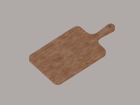 Cutting Board Model 3D