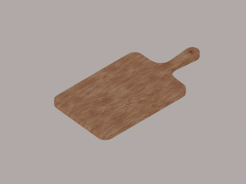 まな板 3Dモデル