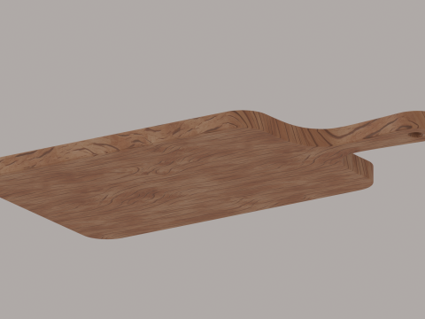 काटने का बोर्ड 3D मॉडल