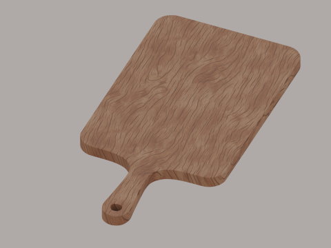 काटने का बोर्ड 3D मॉडल
