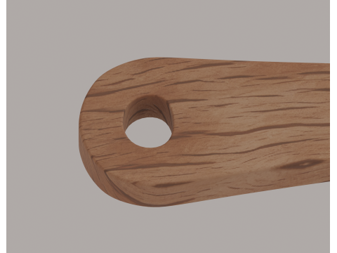 काटने का बोर्ड 3D मॉडल