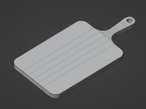 まな板 3Dモデル