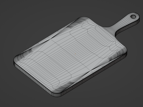 काटने का बोर्ड 3D मॉडल