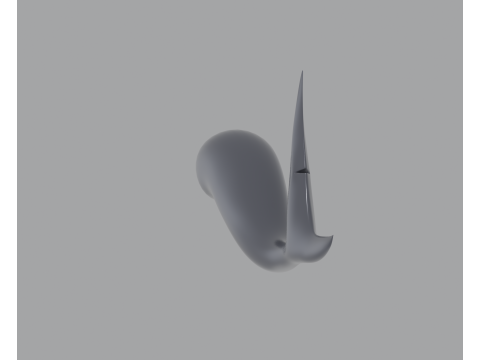 Shark Tail 3D मॉडल