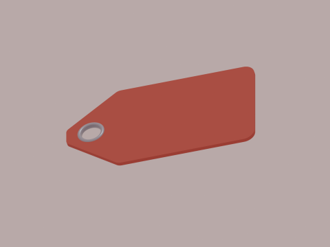Price Tag Modèle 3D