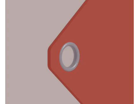 Price Tag 3D Model