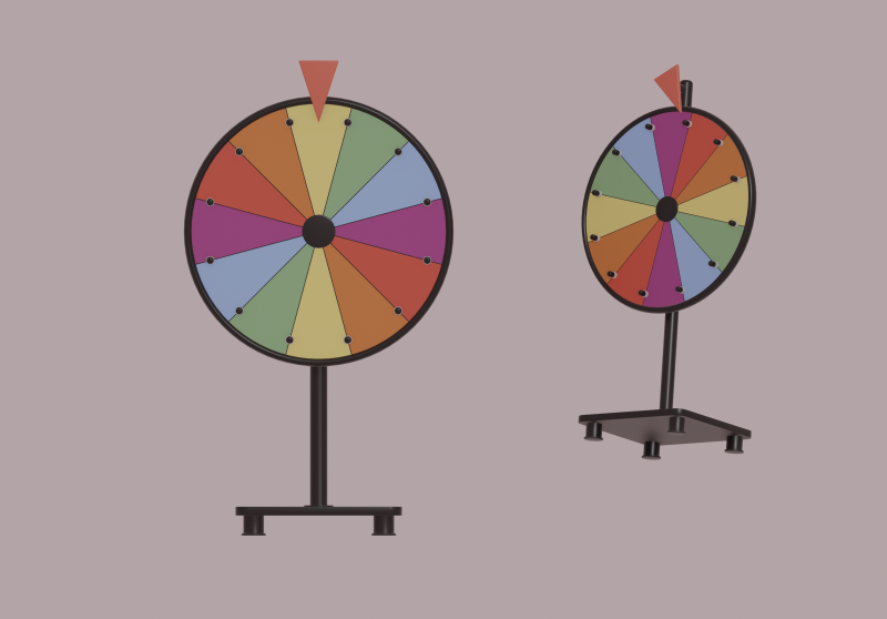 Spinning Wheel Modèle 3D .c4d .max .obj .3ds .fbx .stl .blend