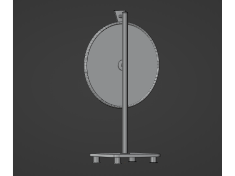 Spinning Wheel Modèle 3D