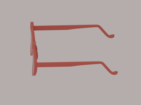 Heart Shaped Glasses Modelo 3D
