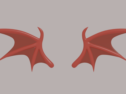 Devils Wings Modelo 3D