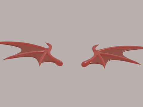 Alas del diablo Modelo 3D