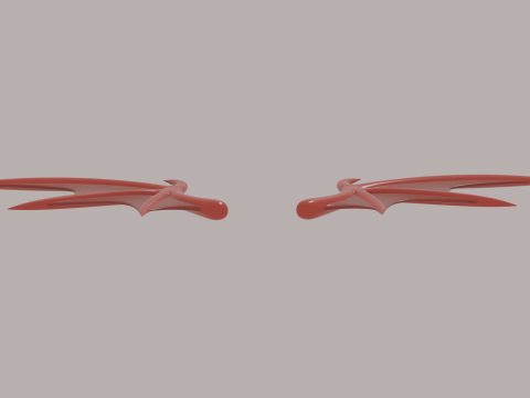 Devils Wings Model 3D