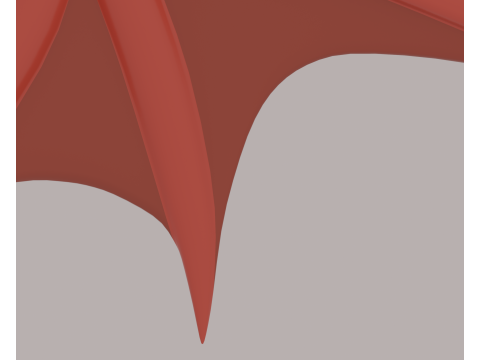 Devils Wings Model 3D