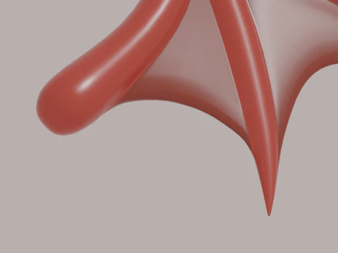 Alas del diablo Modelo 3D