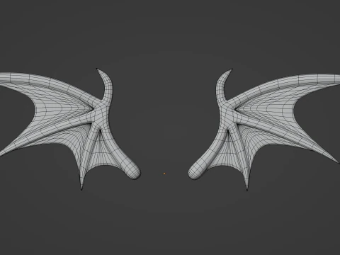 Alas del diablo Modelo 3D