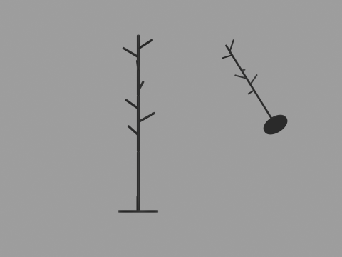 Coat Stand 3D Model