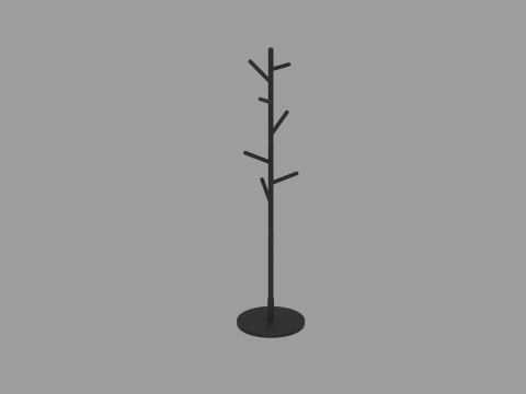 Coat Stand Model 3D