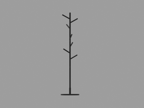Coat Stand Model 3D