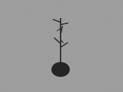 Coat Stand Model 3D
