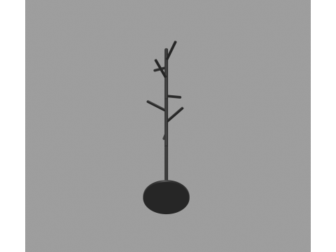 Coat Stand Model 3D