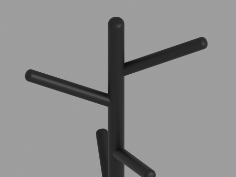 Coat Stand Model 3D