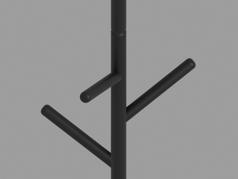 Coat Stand Model 3D