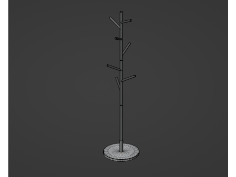 Coat Stand Model 3D