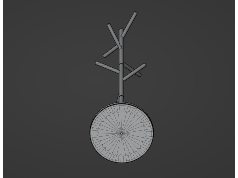 Coat Stand Model 3D