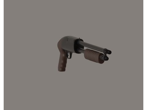 Shotgun Modèle 3D
