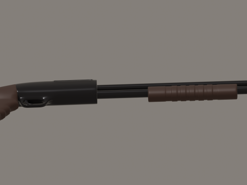 Shotgun Modèle 3D