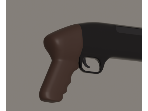 Shotgun Modèle 3D