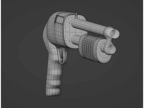 Shotgun Modèle 3D