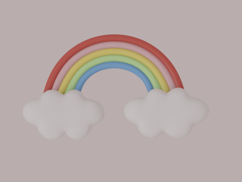 Cloud Rainbow 3D 模型