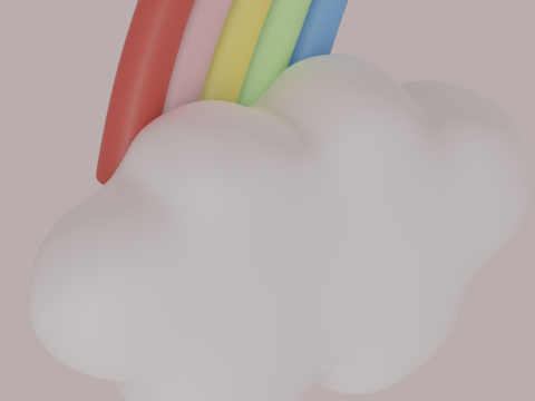 Cloud Rainbow 3D Modell