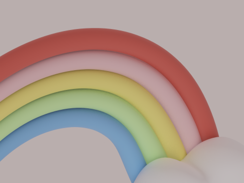Cloud Rainbow 3D Modell