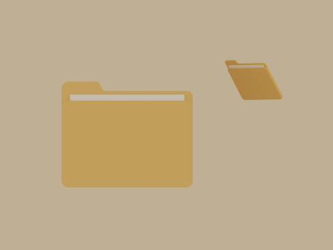 Folder 3Dモデル