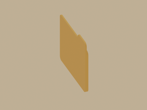 Folder 3D 모델