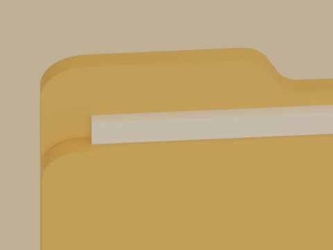 Folder 3D 모델