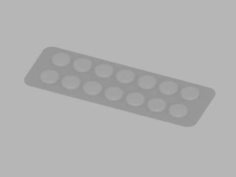 Tablets Pack 3D Model