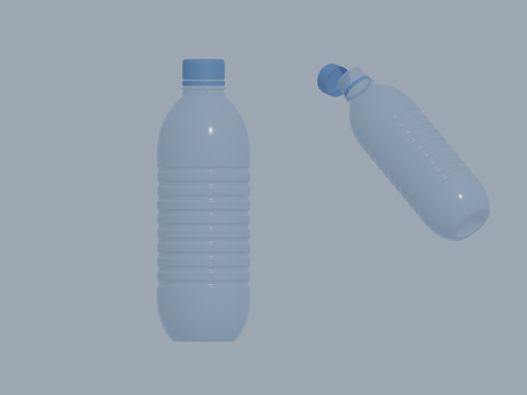 Plastic Bottle 3D Model
