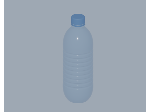 Plastic Bottle Modèle 3D